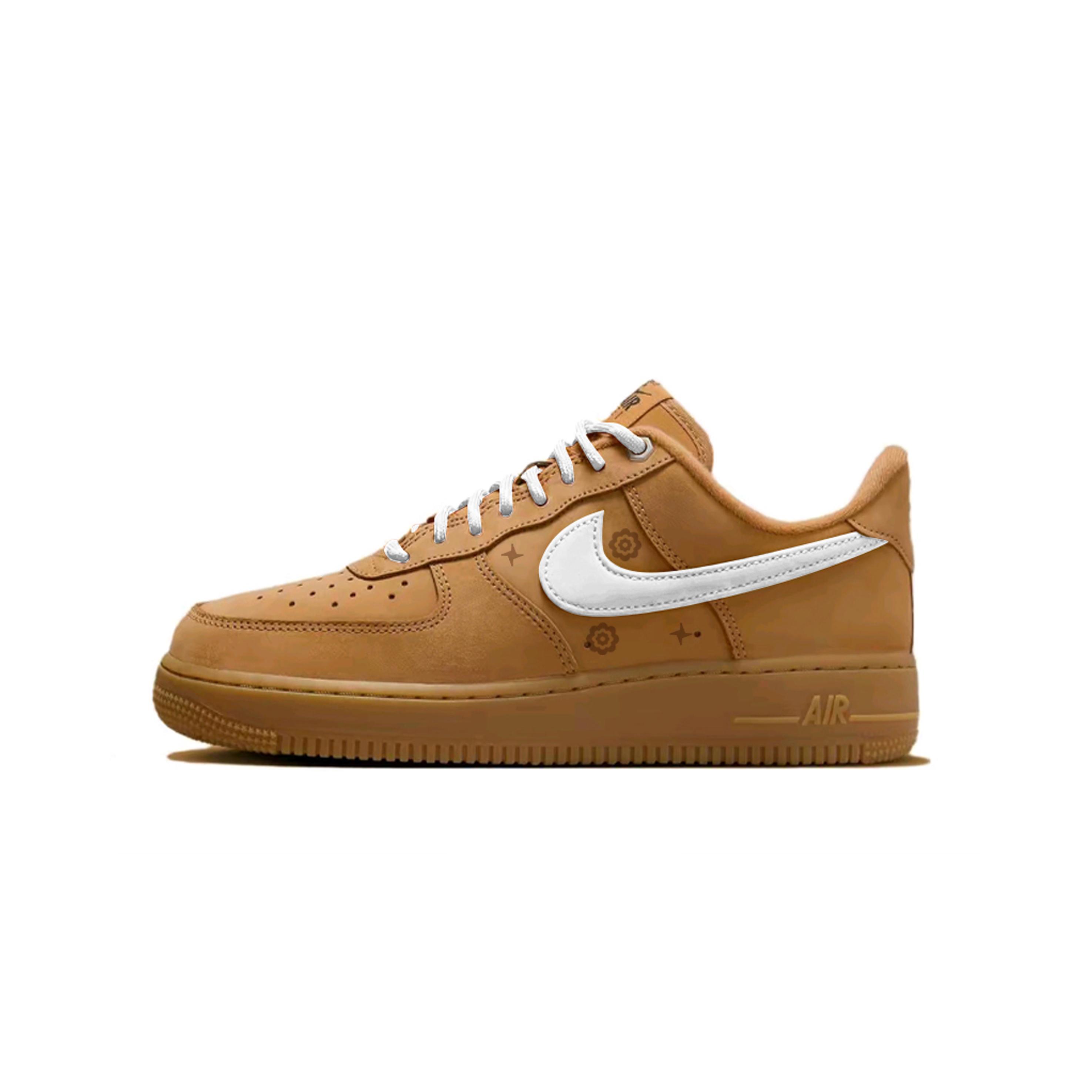 Nike Air Force 1 White Gourd Flower Abrasion Resistant Low top Skateboard Shoes Unisex Wheat CJ9179-200(Team619-) 42.5
Nike Air Force 1 White Gourd Flower Abrasion Resistant Low top Skateboard Shoes Unisex Wheat CJ9179-200(Team619-) 42.5