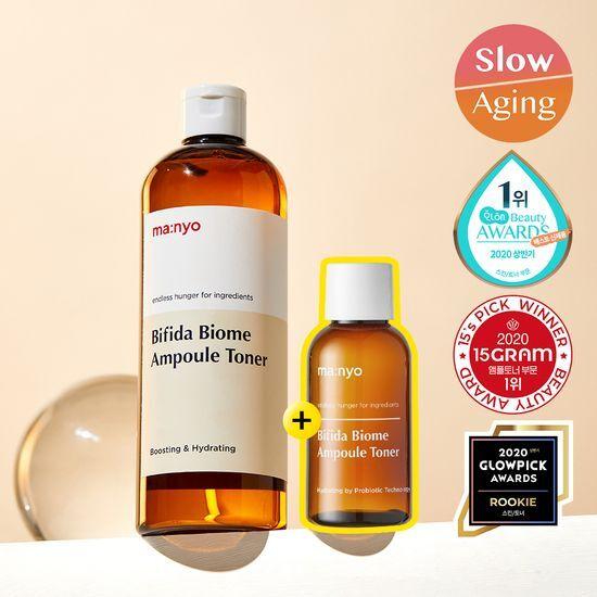 ma:nyo Bifida Biome Ampoule Toner 400ml+100ml Plan
ma:nyo Bifida Biome Ampoule Toner 400ml+100ml Plan