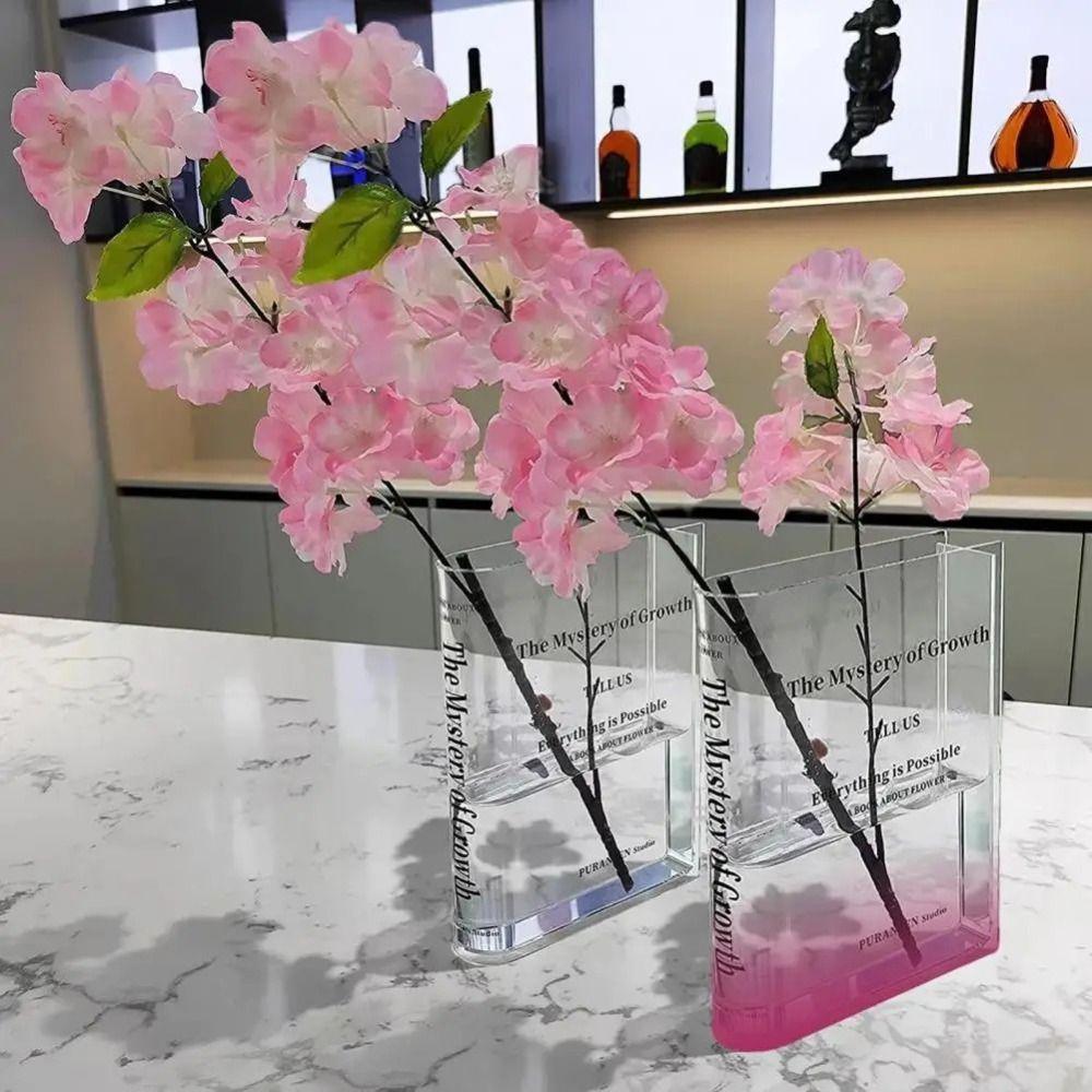 Creative Plant Vases Decorative Acrylic Decorative Bottles Book Flower Vase Wedding
Creative Plant Vases Decorative Acrylic Decorative Bottles Book Flower Vase Wedding