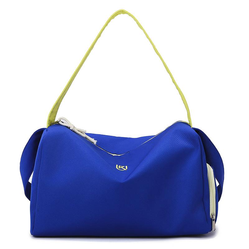 Personality bold color scheme couple with shoes compartment portable travel bag cool fashion outdoor picnic luggage темно-синього кольору
Personality bold color scheme couple with shoes compartment portable travel bag cool fashion outdoor picnic luggage темно-синього кольору