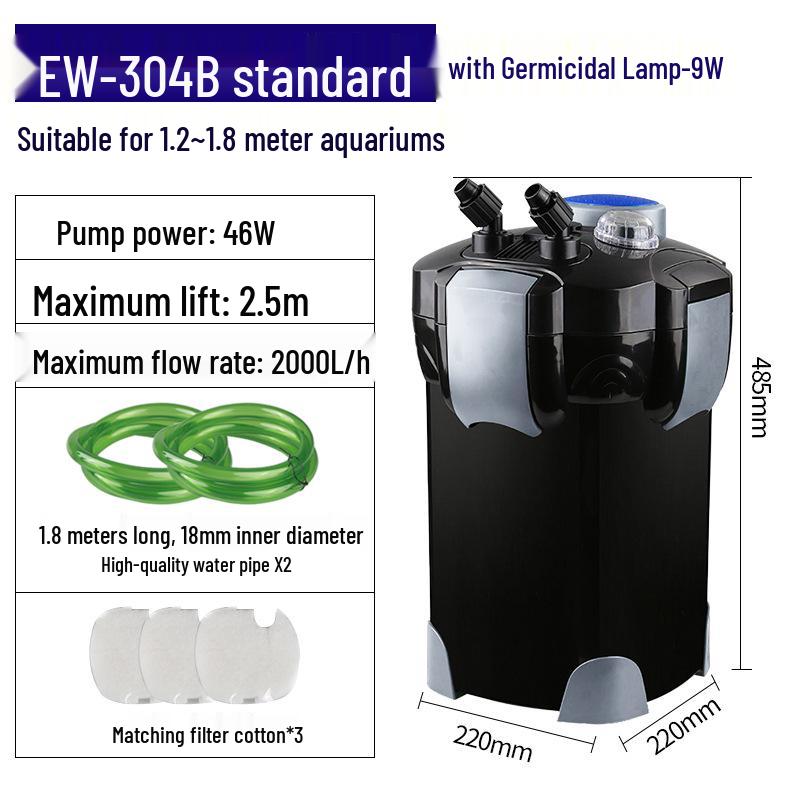 Jialu Серия EW Внешний фильтр для аквариума Фильтрационное оборудование EW-3 Series Filter Bucket
Jialu Серия EW Внешний фильтр для аквариума Фильтрационное оборудование EW-3 Series Filter Bucket