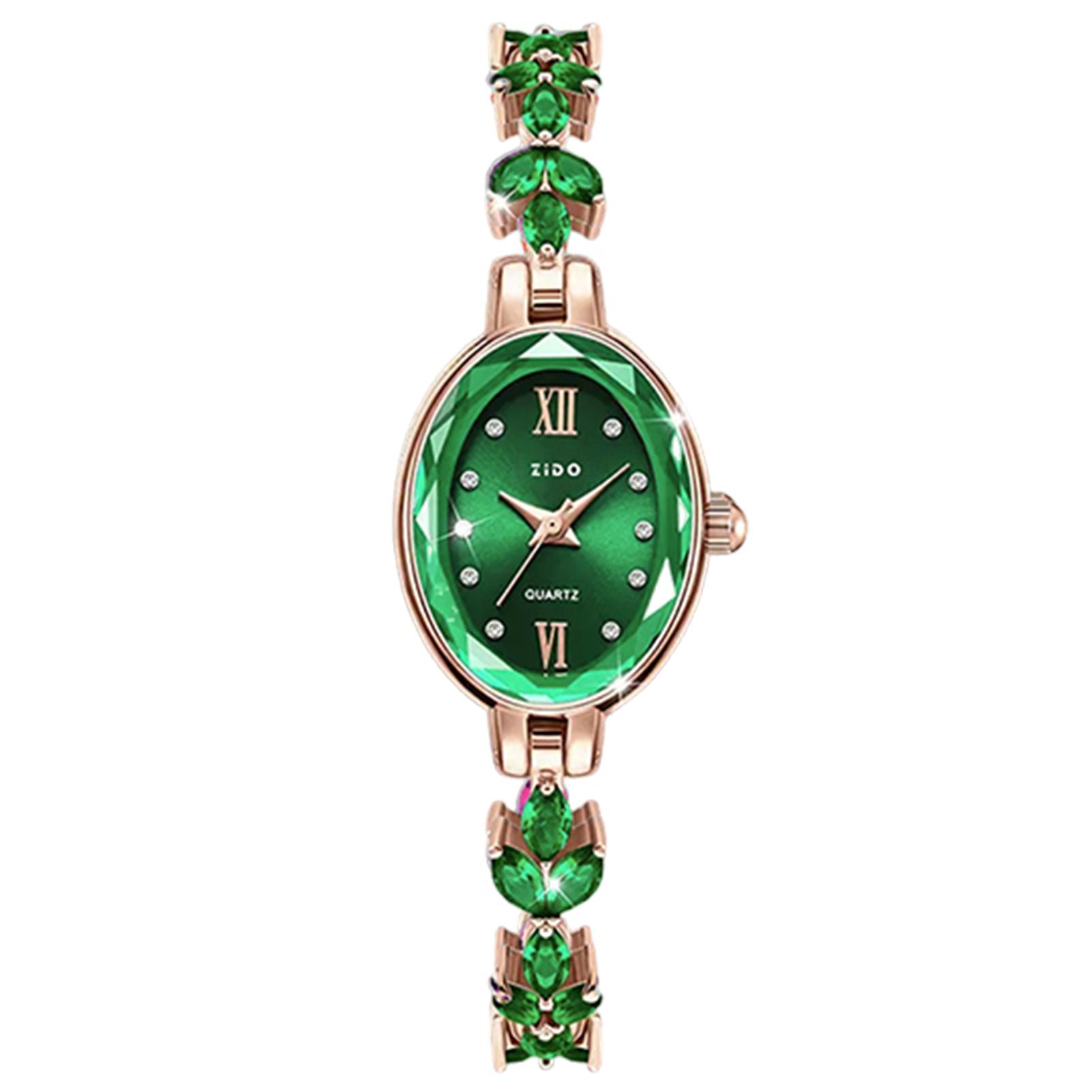Women s Crystal Quartz Watch Smooth Surface Bracelet Design Wrist Watch for Home Office Working Business зелёный
Women s Crystal Quartz Watch Smooth Surface Bracelet Design Wrist Watch for Home Office Working Business зелёный
