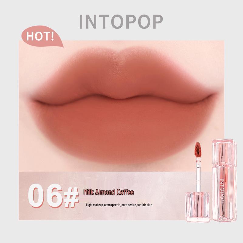 INTOPOP Soft Mist Long-Lasting Cream Matte Lipstick - Low Saturation, Daily Wear, Non-Staining.
INTOPOP Soft Mist Long-Lasting Cream Matte Lipstick - Low Saturation, Daily Wear, Non-Staining.