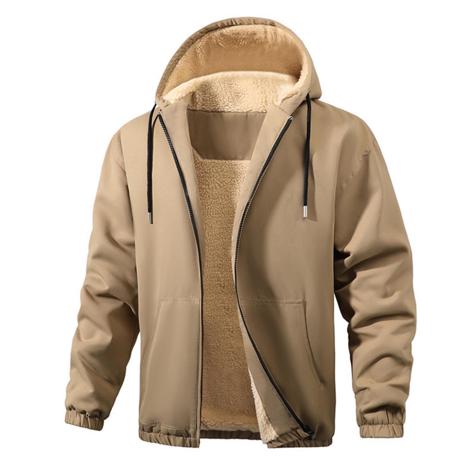 Мужское повседневное однотонное утолщенное теплое пальто из овчины, мужской кардиган с капюшоном, куртка на молнии для занятий спортом на открытом воздухе XL хаки
Мужское повседневное однотонное утолщенное теплое пальто из овчины, мужской кардиган с капюшоном, куртка на молнии для занятий спортом на открытом воздухе XL хаки