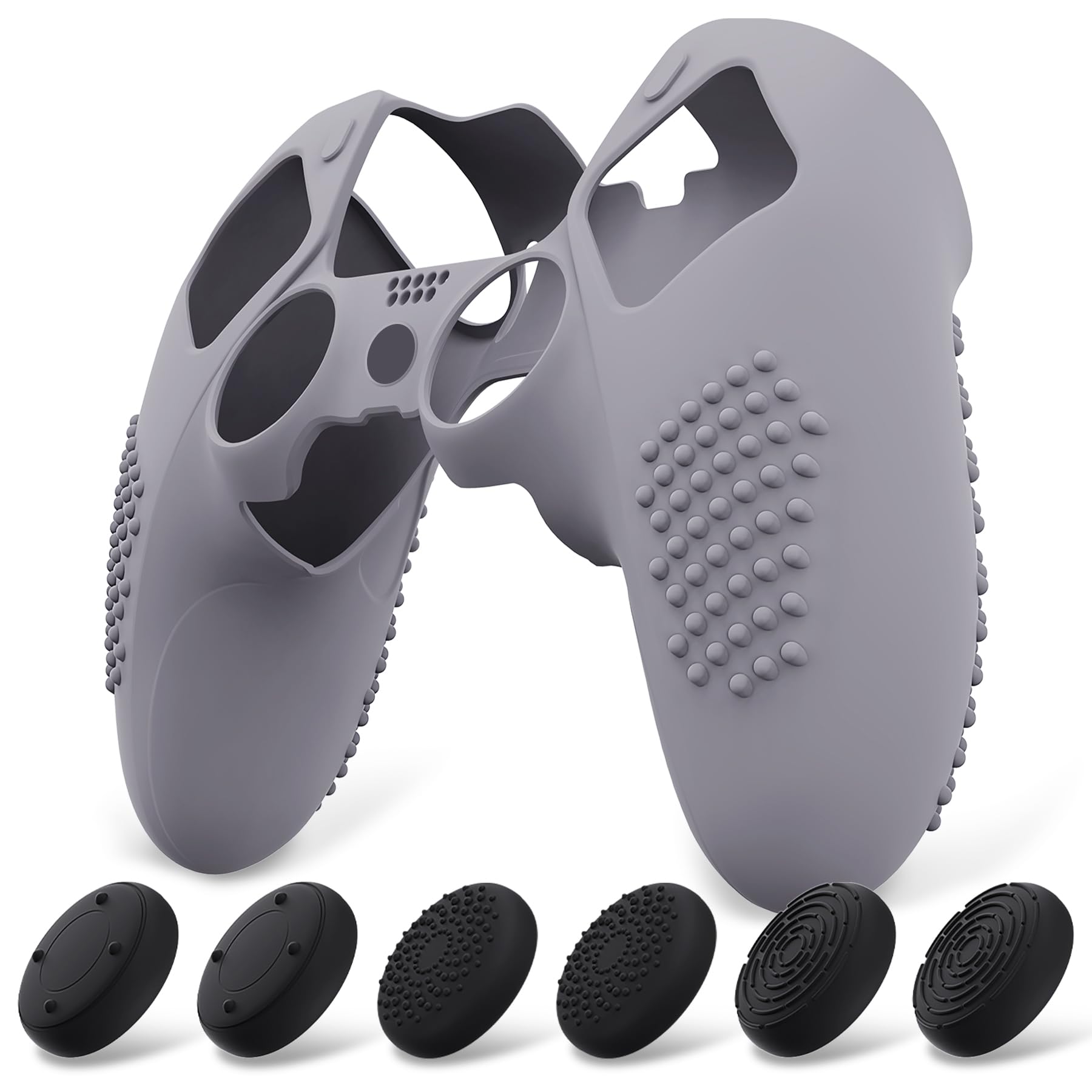 silicone cover case for PlayVital PS5 Edge soft rubber protector skin for PS5 with thumb grip cap 3D Studs Edition Studs Edition Non-slip controller,
silicone cover case for PlayVital PS5 Edge soft rubber protector skin for PS5 with thumb grip cap 3D Studs Edition Studs Edition Non-slip controller,