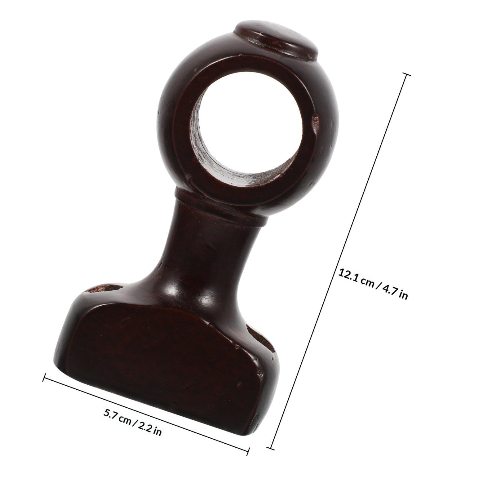 2Pcs Wooden Curtain Rod Brackets Strong Reliable Wall Curtain Rod Hooks for Drapery Valance Support Holder Simple Decoration коричневий
2Pcs Wooden Curtain Rod Brackets Strong Reliable Wall Curtain Rod Hooks for Drapery Valance Support Holder Simple Decoration коричневий