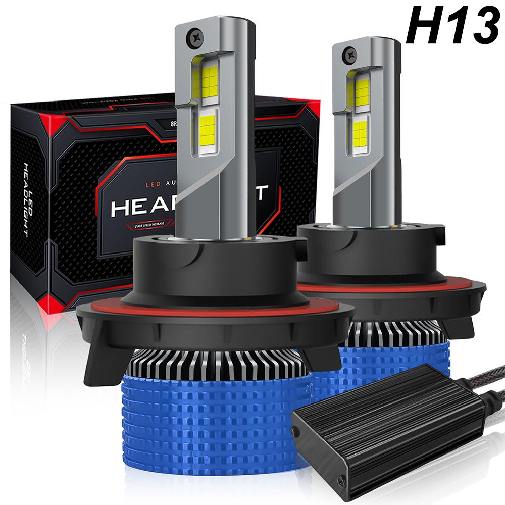 F16 LED Headlight Bulbs H13 12000LM 300% Brighter Headlights Conversion Kit IP68 Waterproof Pack Of 2
F16 LED Headlight Bulbs H13 12000LM 300% Brighter Headlights Conversion Kit IP68 Waterproof Pack Of 2