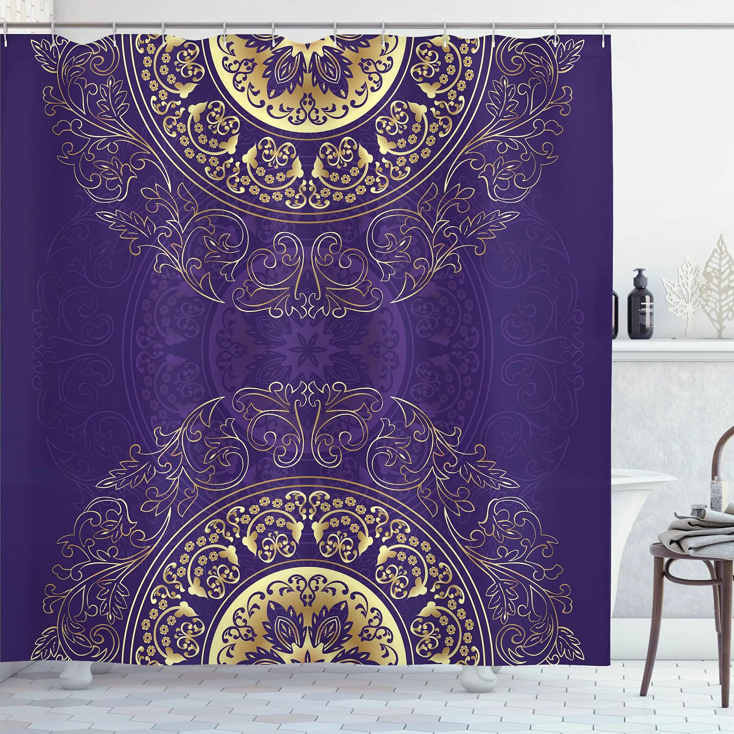 Завіса для душу Mandala Boho Барвиста квіткова завіса для ванної кімнати для домашньої ванни Водонепроникна поліефірна тканина з гачками W90xH180cm
Завіса для душу Mandala Boho Барвиста квіткова завіса для ванної кімнати для домашньої ванни Водонепроникна поліефірна тканина з гачками W90xH180cm
