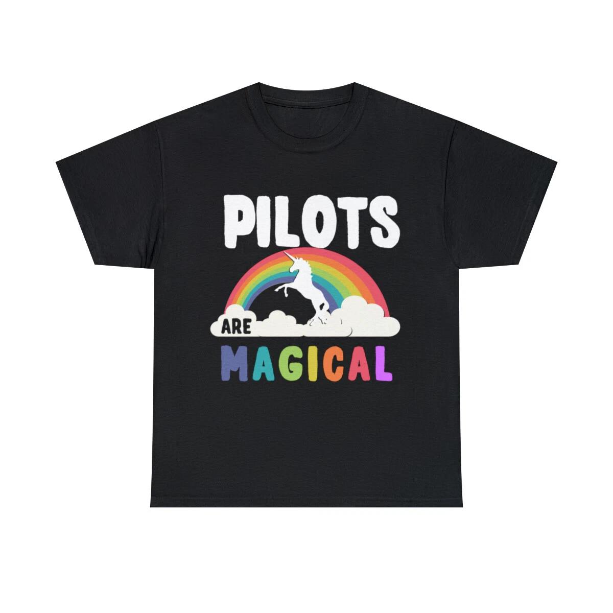 Pilots Are Magical Graphic Tee Shirt, S-5XL S
Pilots Are Magical Graphic Tee Shirt, S-5XL S