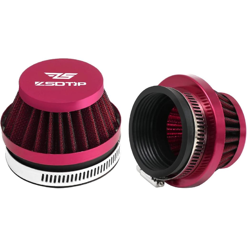 2PCS Motorcycle 48MM Air Intake Filter Universal Carburetor Air Filter Cleaner for Dirt Pit ATV SSR TTR Bike Breather Filter Fit for Many Different 2PCS(60MM) червоний
2PCS Motorcycle 48MM Air Intake Filter Universal Carburetor Air Filter Cleaner for Dirt Pit ATV SSR TTR Bike Breather Filter Fit for Many Different 2PCS(60MM) червоний