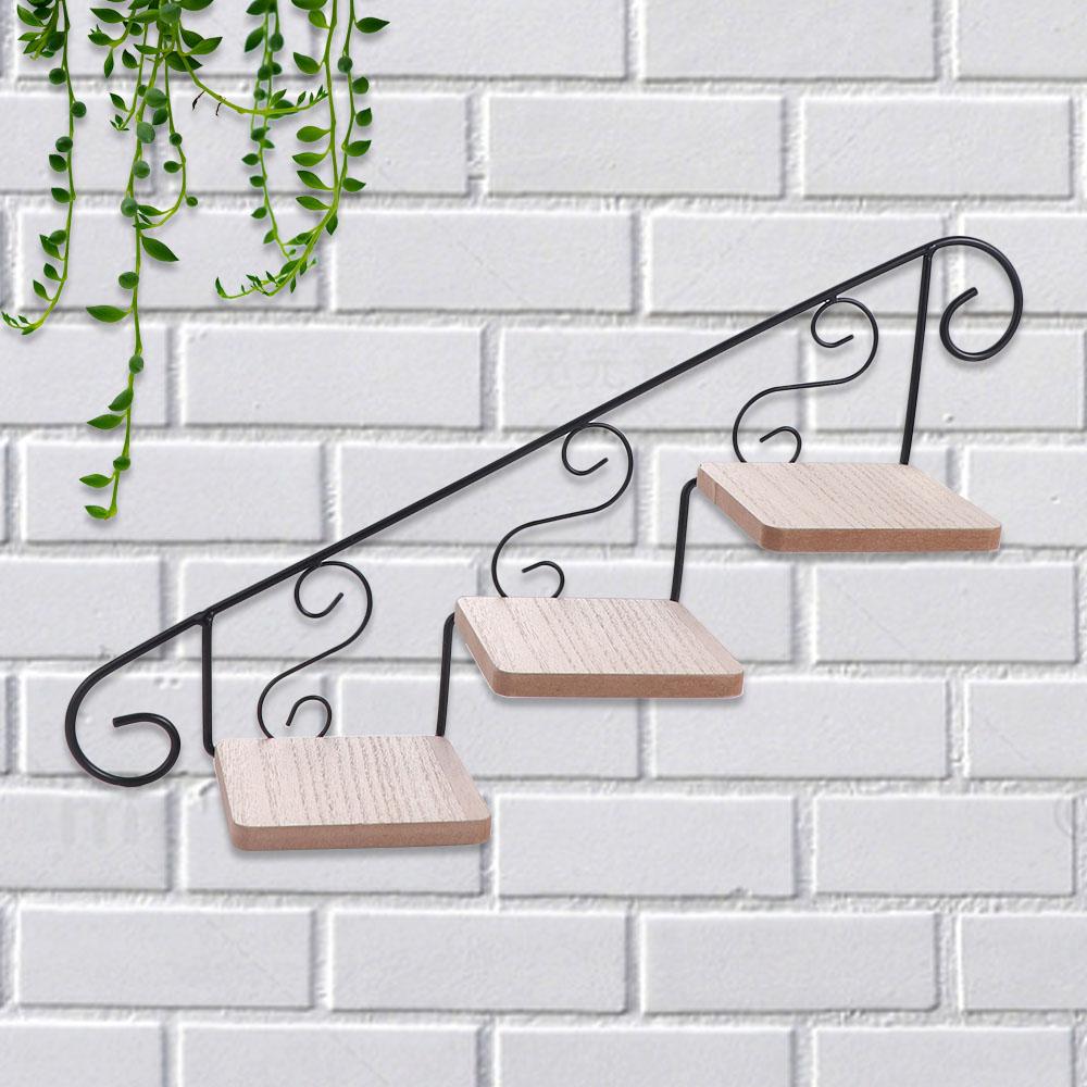 American Style Wall-mounted Flower Stand Staircase Shape Wall Hanging Flower Pot Wall Decor style 2
American Style Wall-mounted Flower Stand Staircase Shape Wall Hanging Flower Pot Wall Decor style 2