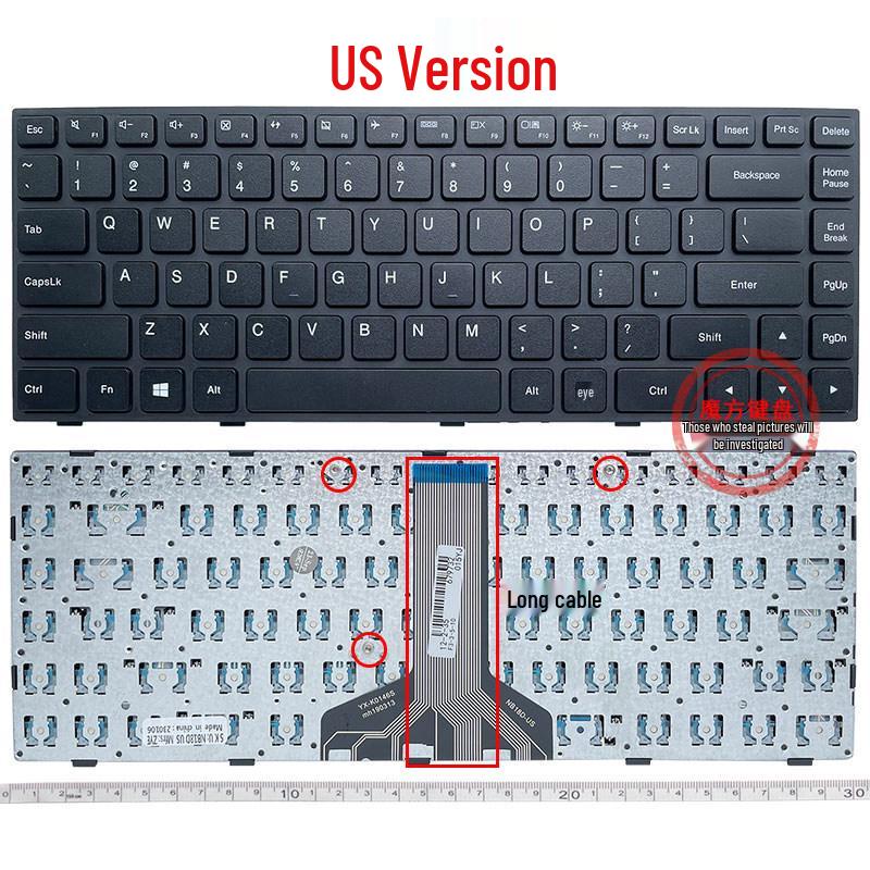 Compatible Keyboard for Lenovo Tianyi 100-14/100-14IBD Laptop
Compatible Keyboard for Lenovo Tianyi 100-14/100-14IBD Laptop
