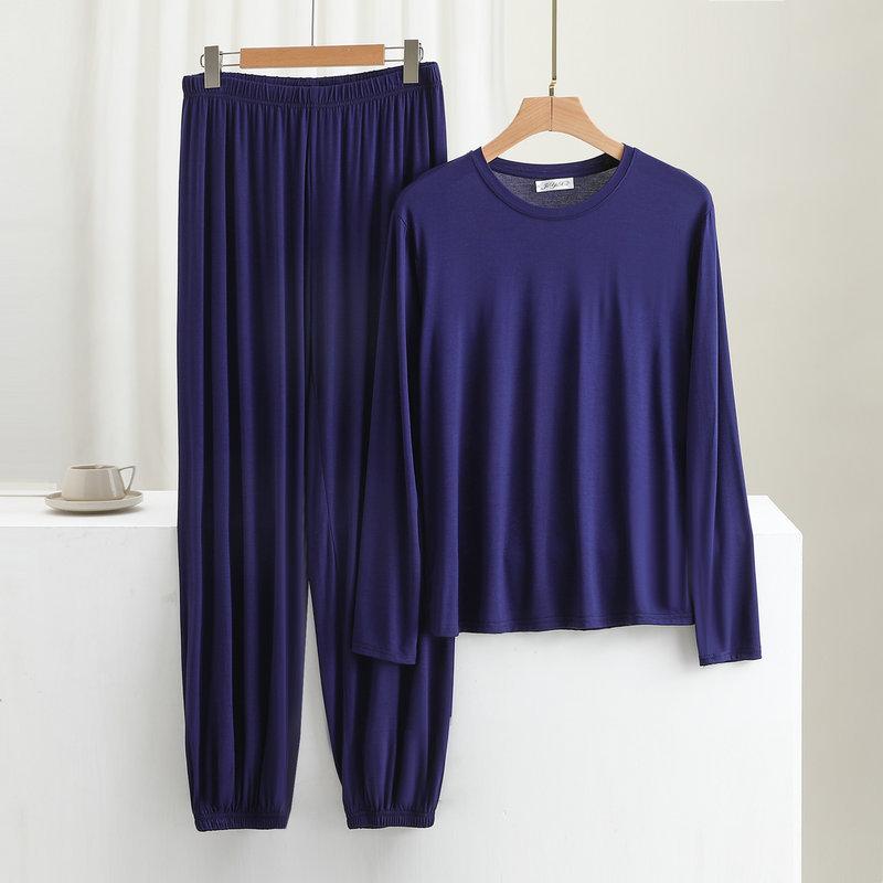 Хлопковые свободные мужские брюки с длинными рукавами и широкими штанинами, повседневный комплект домашней одежды на весну и лето, тонкая пижама, комплект из двух предметов 6XL
Хлопковые свободные мужские брюки с длинными рукавами и широкими штанинами, повседневный комплект домашней одежды на весну и лето, тонкая пижама, комплект из двух предметов 6XL