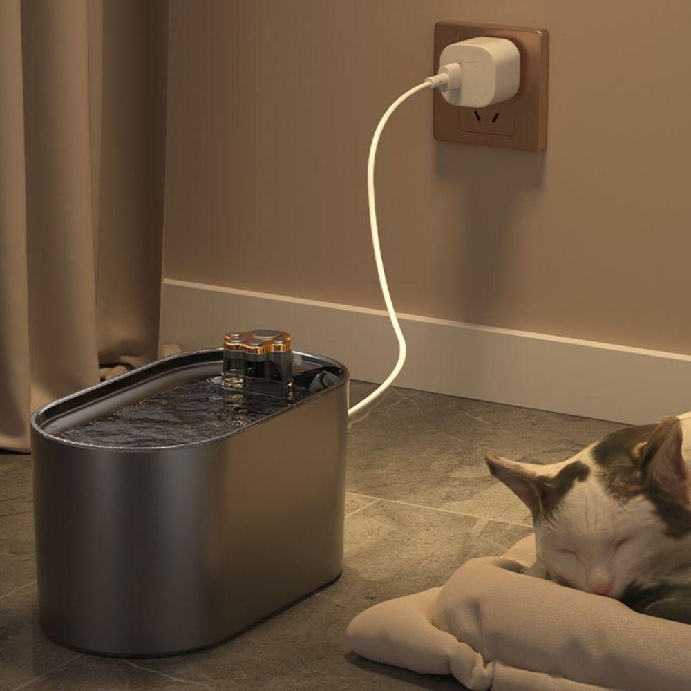 Intelligent Pet Intelligent Water Dispenser Circulation Pet Water Fountain Neck Protection сірий
Intelligent Pet Intelligent Water Dispenser Circulation Pet Water Fountain Neck Protection сірий