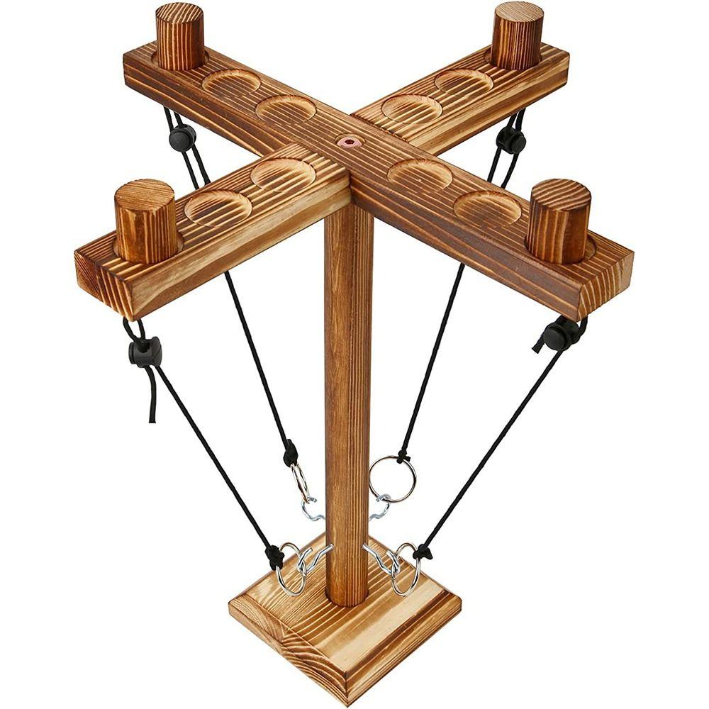 Handheld Hook and Ring Game Set Adjustable String Board Games Battle Table Top Games Bar carbon black
Handheld Hook and Ring Game Set Adjustable String Board Games Battle Table Top Games Bar carbon black