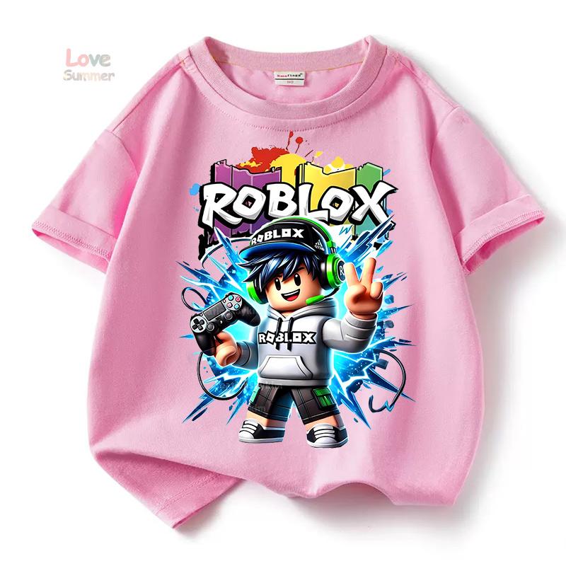 2026 Robloxing kid T-shirt Boys Game Sports Cotton T-shirt Child Cartoon Short sleeve top Casual Street Harajuku Clothes 160
2026 Robloxing kid T-shirt Boys Game Sports Cotton T-shirt Child Cartoon Short sleeve top Casual Street Harajuku Clothes 160