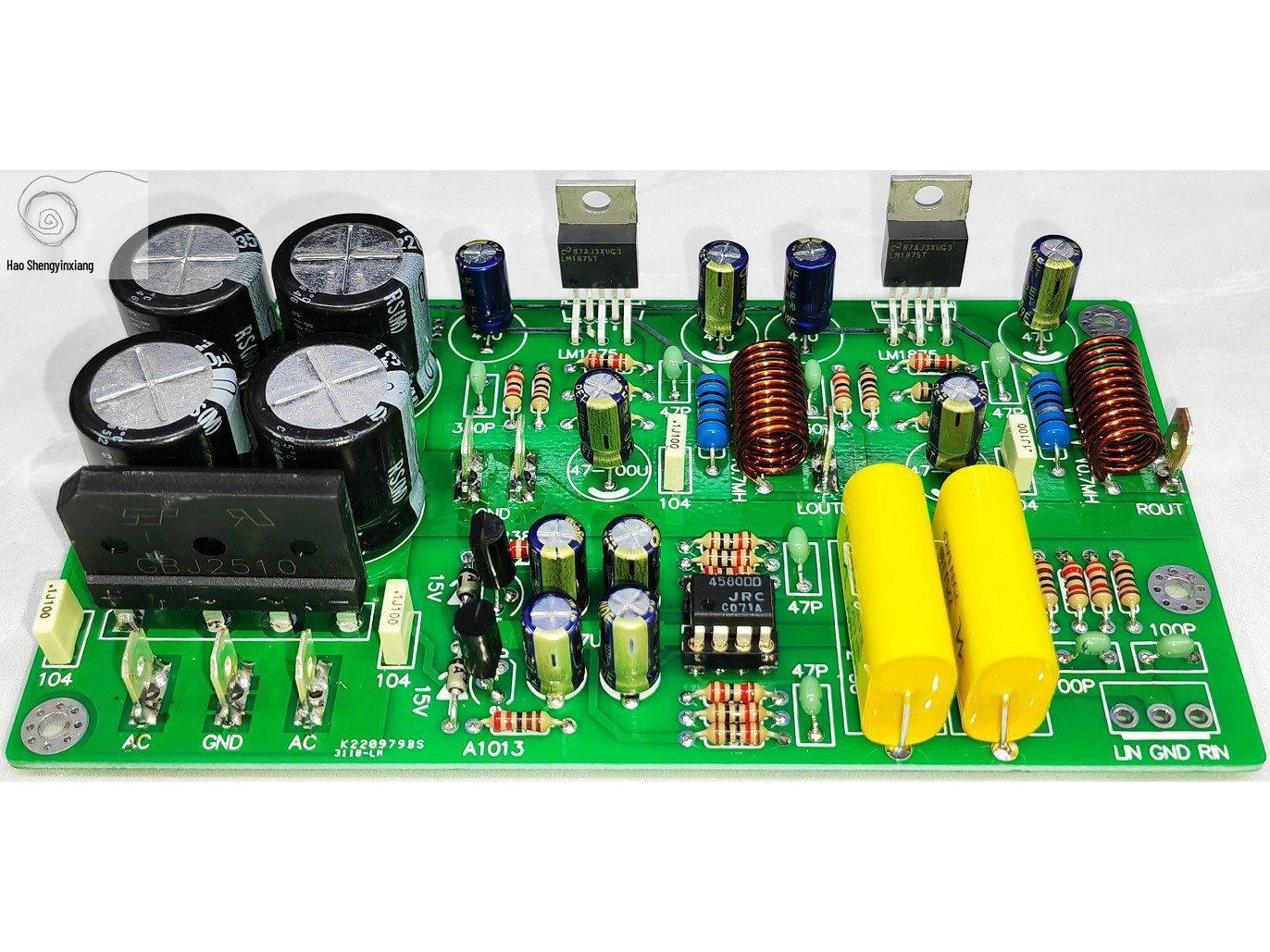 Плата/Набір Hi-Fi Попереднього Підсилювача Потужності LM1875/TDA2030+NE5532/JRC4580DD No LM1875 and Capacitors Kit
Плата/Набір Hi-Fi Попереднього Підсилювача Потужності LM1875/TDA2030+NE5532/JRC4580DD No LM1875 and Capacitors Kit