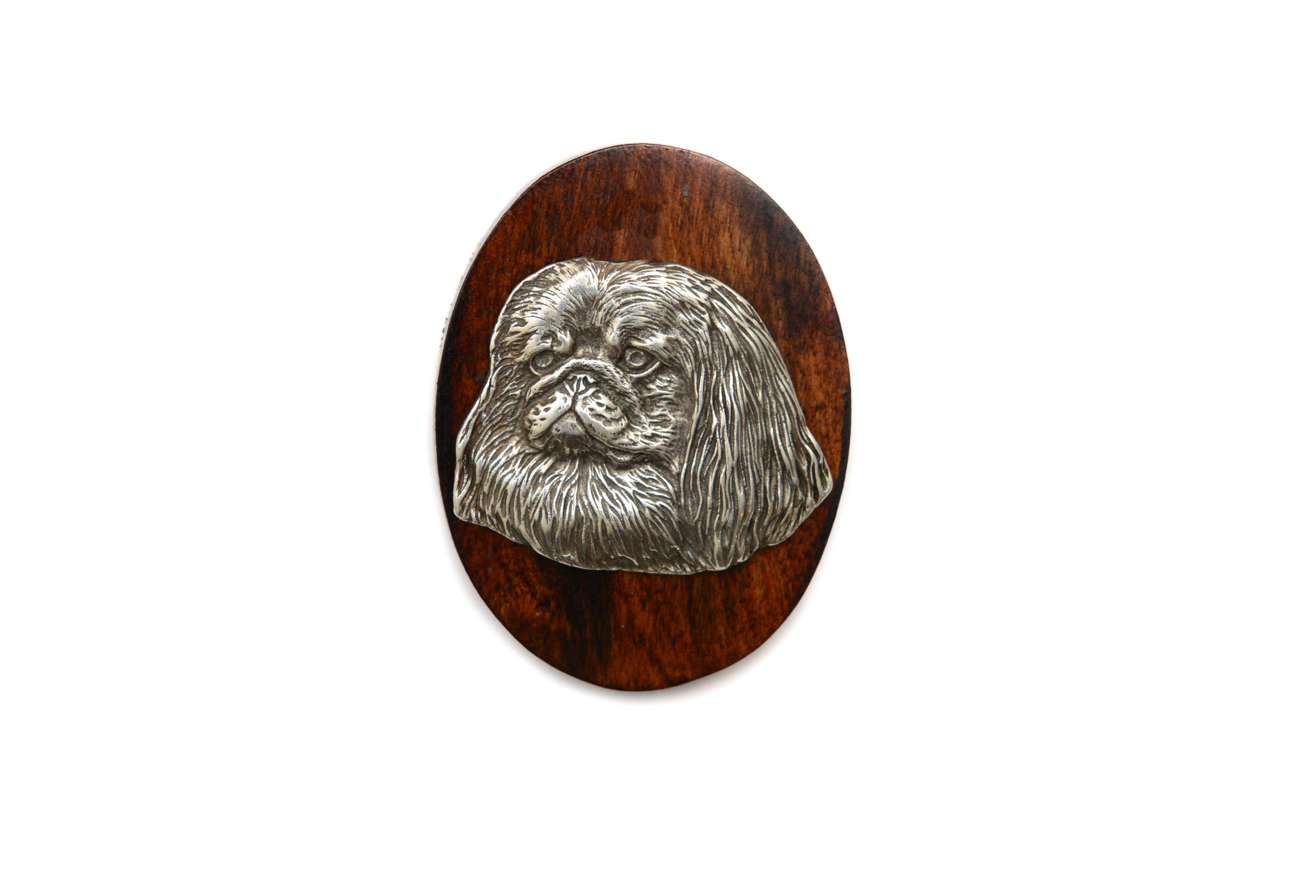 Pekingese, Pekinese, Peke - Dog show brooch, starter number clip, dog pin by Art-Dog коричневий
Pekingese, Pekinese, Peke - Dog show brooch, starter number clip, dog pin by Art-Dog коричневий