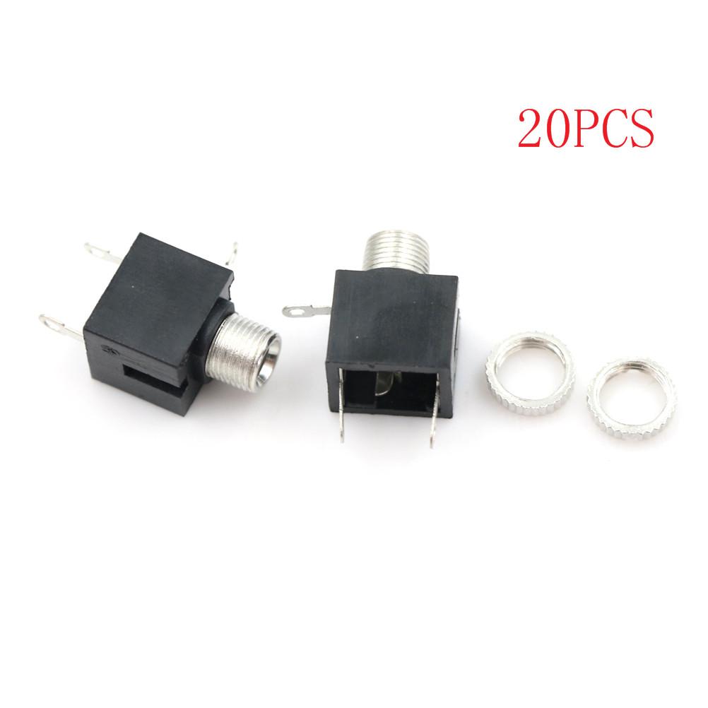 20Pcs/lot 3.5mm Female Audio Connector 3 Pin DIP Headphone Jack Socket Mono Channel PJ-301M
20Pcs/lot 3.5mm Female Audio Connector 3 Pin DIP Headphone Jack Socket Mono Channel PJ-301M