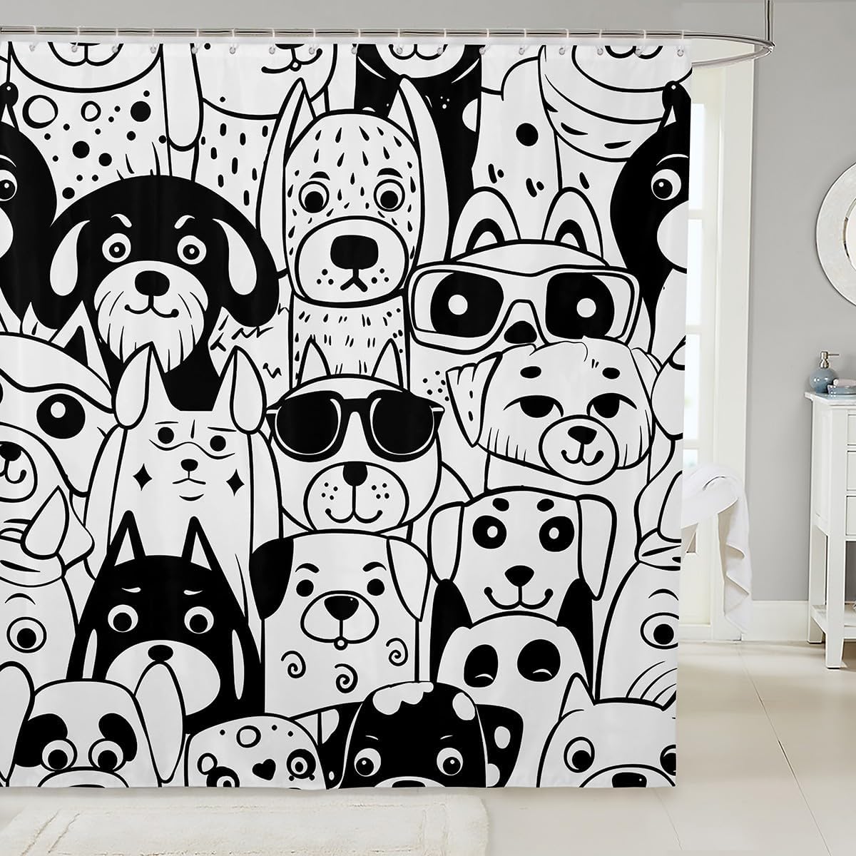 Dog Paw Print Shower Curtain For Girls Boys Purple Galaxy Kids Bathroom Shower Curtain Set Puppy Pets Animal Themed Bath Curtain W60H190(CM)-1 Pcs
Dog Paw Print Shower Curtain For Girls Boys Purple Galaxy Kids Bathroom Shower Curtain Set Puppy Pets Animal Themed Bath Curtain W60H190(CM)-1 Pcs