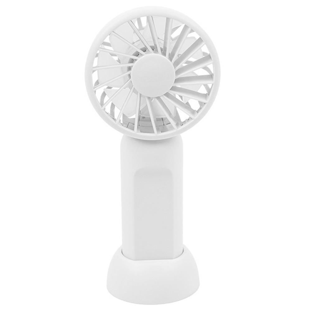 Portable Handheld Fan 3 Speeds Adjustable Low Noise Mini Desk Fan with Detachable Base White
Portable Handheld Fan 3 Speeds Adjustable Low Noise Mini Desk Fan with Detachable Base White