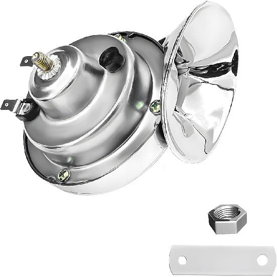 Augeny 300DB Super Loud Car Horn, 12V Waterproof Car Air Electric Snail Horn, Universal Accessories for Car, Motorcycle, Truck, Bike, Boat (Black Silver TZ-101, 1 PCS
Augeny 300DB Super Loud Car Horn, 12V Waterproof Car Air Electric Snail Horn, Universal Accessories for Car, Motorcycle, Truck, Bike, Boat (Black Silver TZ-101, 1 PCS