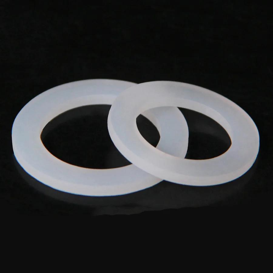 10 PCS DN8/10/15/20/25/32/40 Silicone Gasket Flat Sealing Washer Spacer For 1/4 3/8 1/2 3/4 1 1-1/4 1-1/2 BSP NPT Fitting DN15 (11x19x3mm)
10 PCS DN8/10/15/20/25/32/40 Silicone Gasket Flat Sealing Washer Spacer For 1/4 3/8 1/2 3/4 1 1-1/4 1-1/2 BSP NPT Fitting DN15 (11x19x3mm)