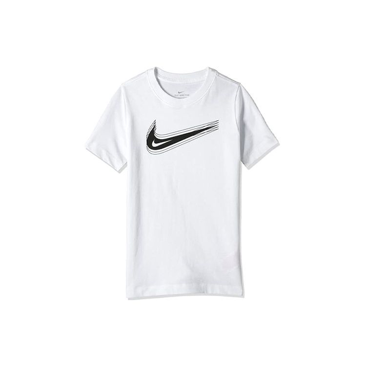 Nike Футболка с логотипом, круглым вырезом и коротким рукавом, детские топы, белая DC7797-100 S
Nike Футболка с логотипом, круглым вырезом и коротким рукавом, детские топы, белая DC7797-100 S