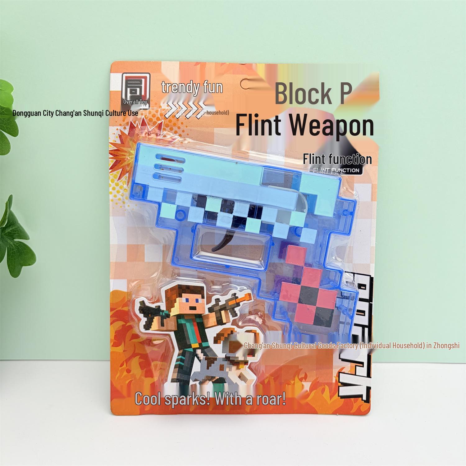 Minecraft Pixel Flintlock Pistol & Spark Axe Toy Set for Boys
Minecraft Pixel Flintlock Pistol & Spark Axe Toy Set for Boys