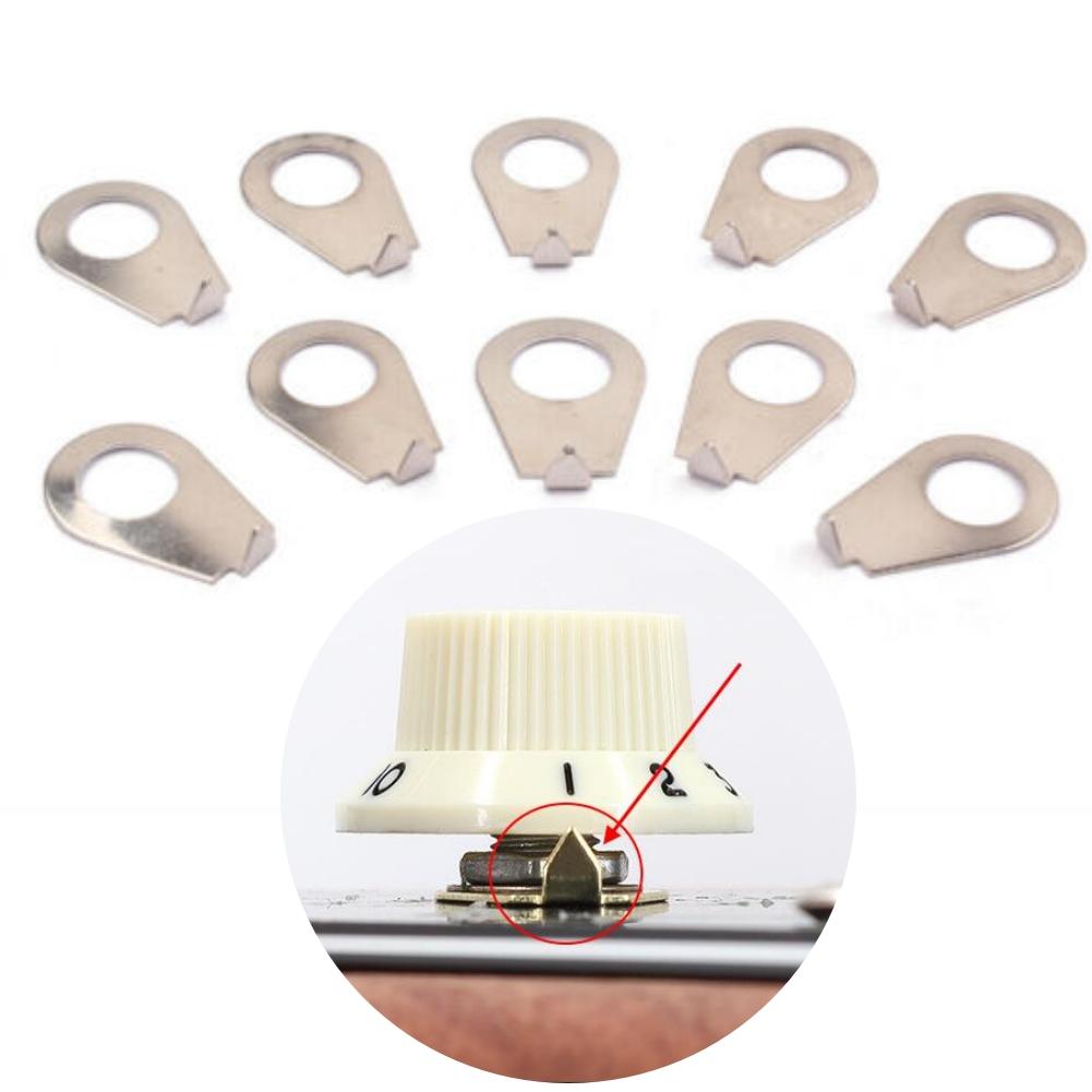 10Pcs Guitar Knobs Pointer Plates 3/8 Size Pointer Indicator Washers For Gibson LP Electric Guitars Accessories Part серебряный
10Pcs Guitar Knobs Pointer Plates 3/8 Size Pointer Indicator Washers For Gibson LP Electric Guitars Accessories Part серебряный