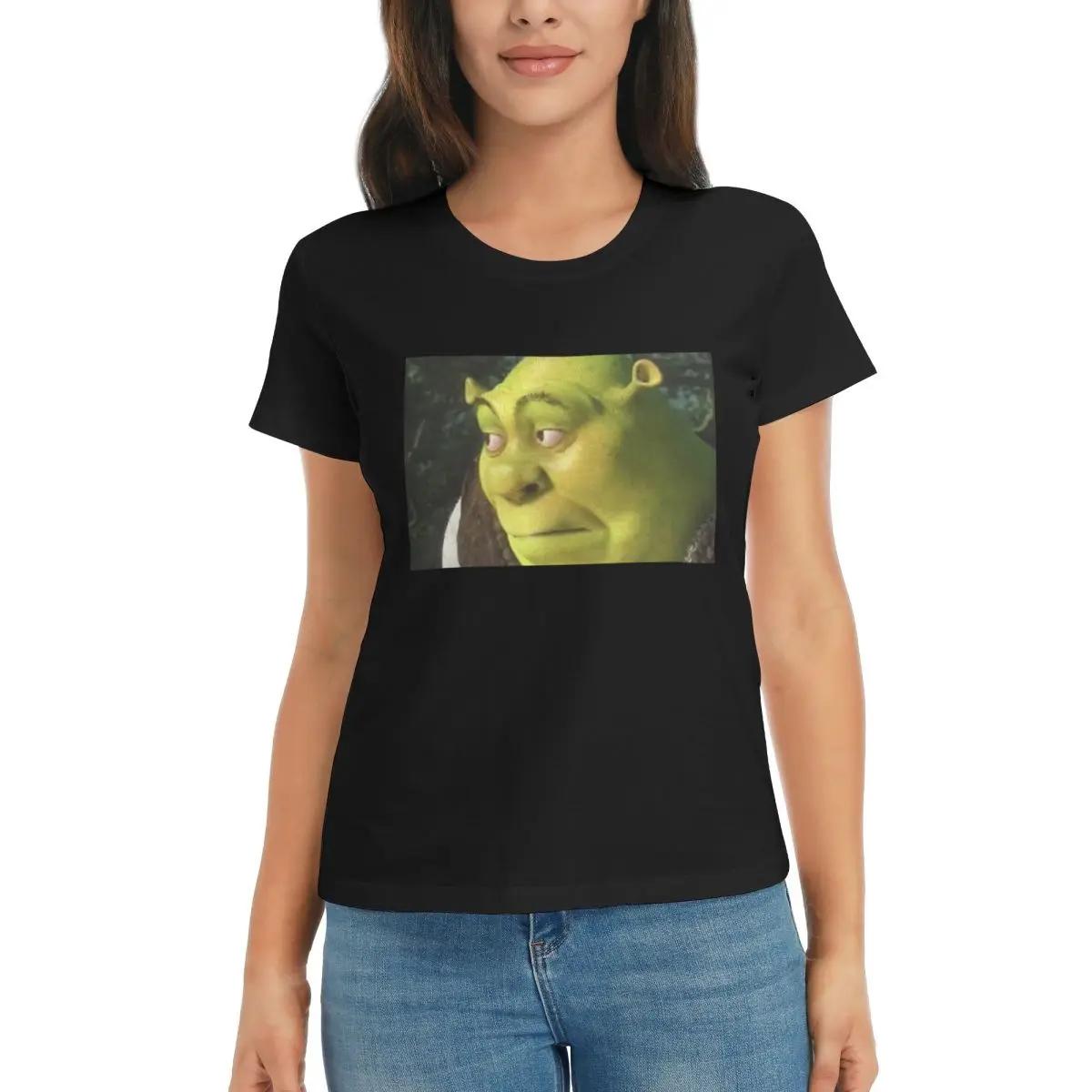 Women TShirt Shrek Nicolas Cage Face Summer Short Sleeve Tees Round Neck Cotton T Shirts Clothes Tops Streetwear 4XL
Women TShirt Shrek Nicolas Cage Face Summer Short Sleeve Tees Round Neck Cotton T Shirts Clothes Tops Streetwear 4XL