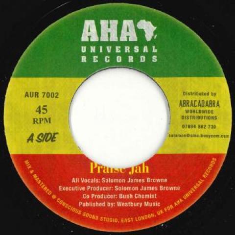 7-дюймовая пластинка SOLOMAN JAMES BROWNE - Praise Jah / Praise Jah Dub AUR7002 Aha Universal 2020 UK Регги, Ска и Даб
7-дюймовая пластинка SOLOMAN JAMES BROWNE - Praise Jah / Praise Jah Dub AUR7002 Aha Universal 2020 UK Регги, Ска и Даб