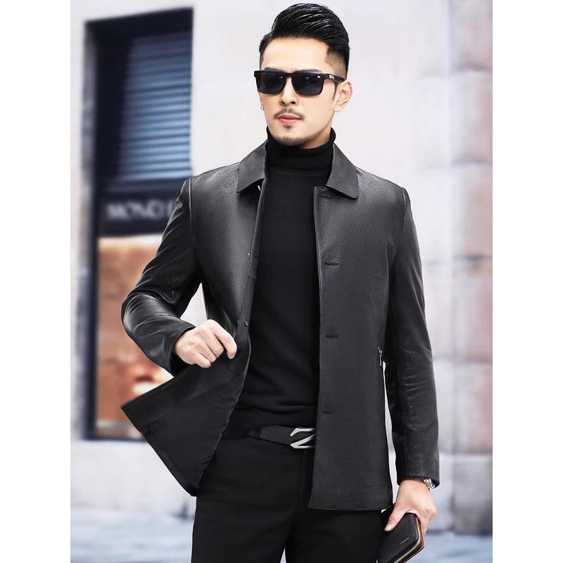 Новая кожаная куртка мужская ветровка средней длины модная деловая повседневная однобортная кожаная куртка куртка 5XL чёрный
Новая кожаная куртка мужская ветровка средней длины модная деловая повседневная однобортная кожаная куртка куртка 5XL чёрный