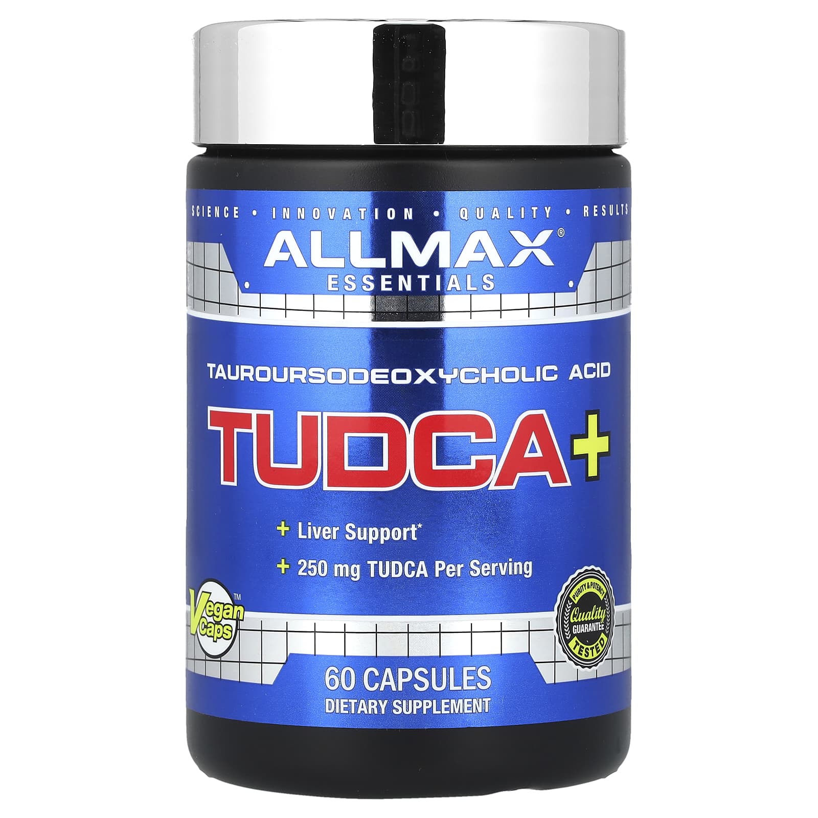 ALLMAX, TUDCA, протектор печінки, 60 капсул
ALLMAX, TUDCA, протектор печінки, 60 капсул