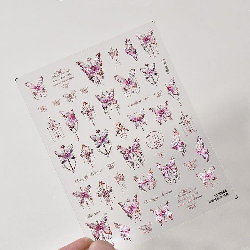 Blue Pink Butterfly Nail Sticker Tomoni Embossed Adhesive Internet Hot Fairy Nail Sticker Nail Ornament Pink Butterfly Museum 3344((Relief))
Blue Pink Butterfly Nail Sticker Tomoni Embossed Adhesive Internet Hot Fairy Nail Sticker Nail Ornament Pink Butterfly Museum 3344((Relief))