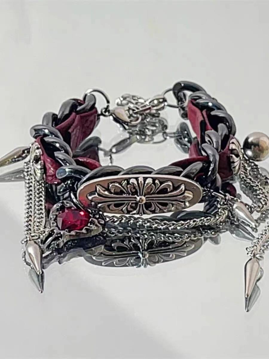 И Стильный Дерзкий Кожаный Браслет Черного Цвета Для Мужчин И Женщин С Кисточками Red Leather Bracelet
И Стильный Дерзкий Кожаный Браслет Черного Цвета Для Мужчин И Женщин С Кисточками Red Leather Bracelet