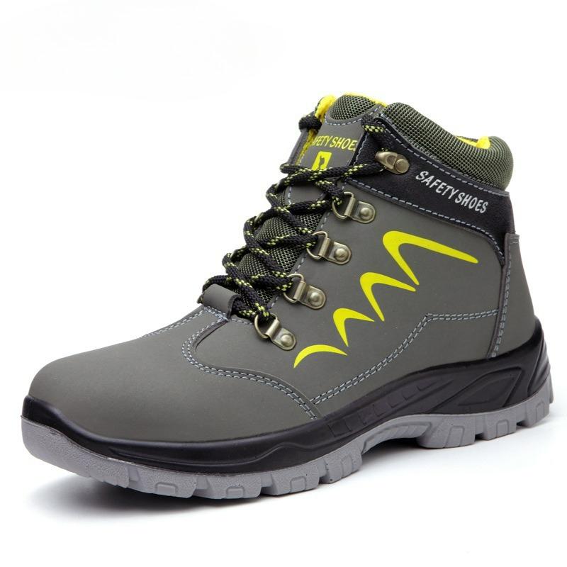 Men Safety Shoes Steel Toe Work Boots Puncture-Proof Non Slip Sneakers Waterproof Indestructible Boots Winter High Top Men Boots 36
Men Safety Shoes Steel Toe Work Boots Puncture-Proof Non Slip Sneakers Waterproof Indestructible Boots Winter High Top Men Boots 36