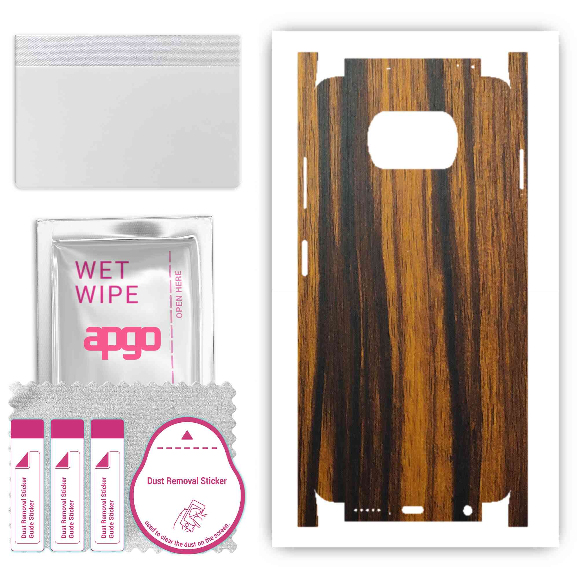 apgo Protective Skin Sticker for the back+sides compatible with Xiaomi Poco X3, Full Wrap Film, Foil, Vinyl - Pattern Tigerwood
apgo Protective Skin Sticker for the back+sides compatible with Xiaomi Poco X3, Full Wrap Film, Foil, Vinyl - Pattern Tigerwood
