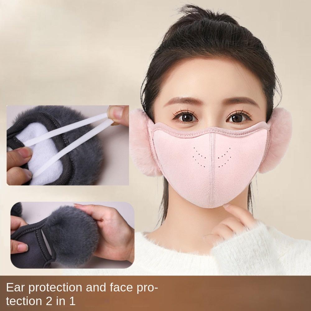 Windproof Thermal Earmuffs Mask Breathable Cycling Earflap New Fleece Winter Mask Gift
Windproof Thermal Earmuffs Mask Breathable Cycling Earflap New Fleece Winter Mask Gift