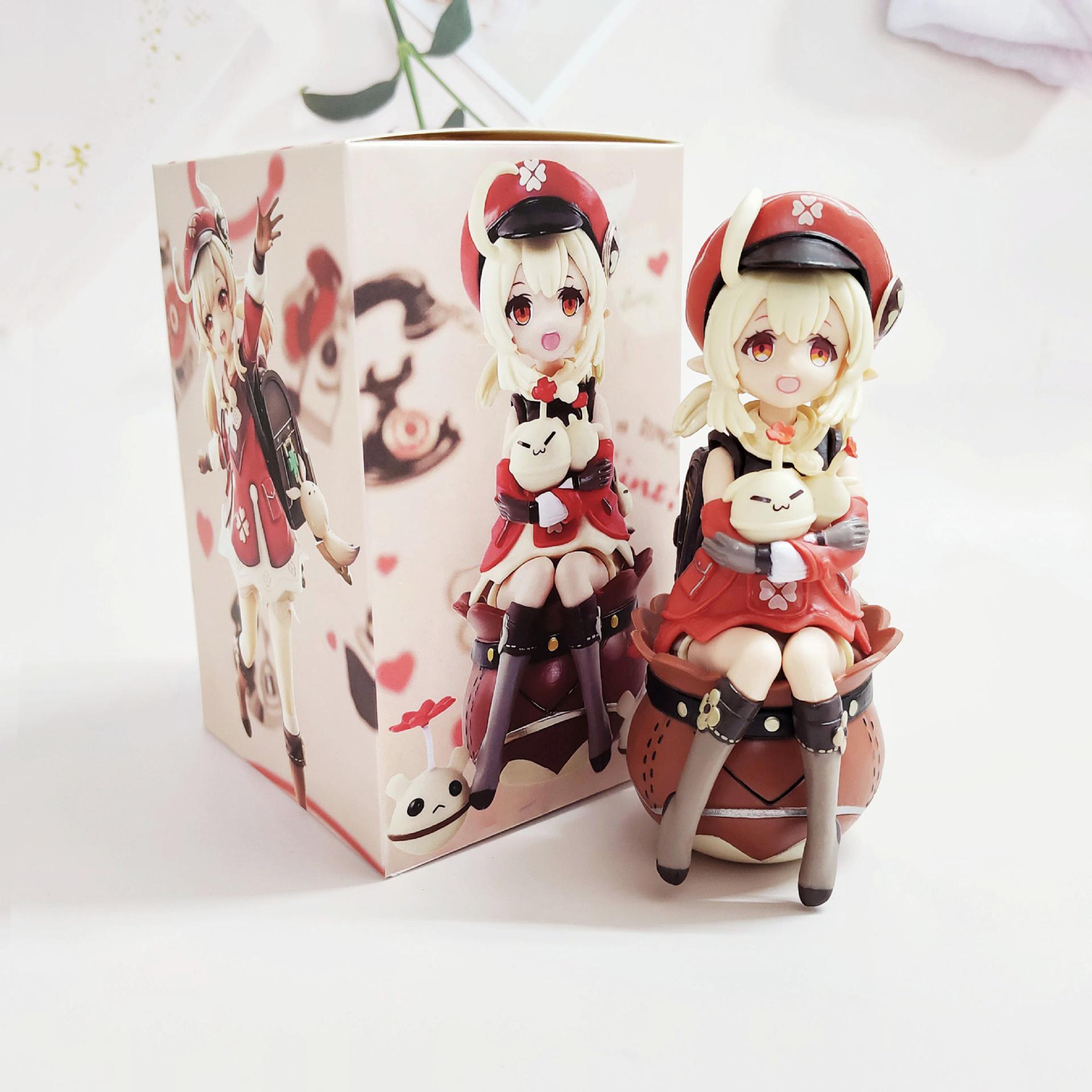 Куклы-персонажи игровых персонажей Hu Tao, Klee, Ganyu, Paimon, Ningguang и Raiden Shogun, изготовленные вручную, модель сцены
Куклы-персонажи игровых персонажей Hu Tao, Klee, Ganyu, Paimon, Ningguang и Raiden Shogun, изготовленные вручную, модель сцены