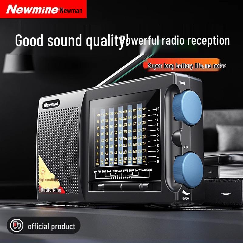 Newman T-6629 Full-Band Portable Radio: Senior-Friendly, Classic Style, Latest Model
Newman T-6629 Full-Band Portable Radio: Senior-Friendly, Classic Style, Latest Model