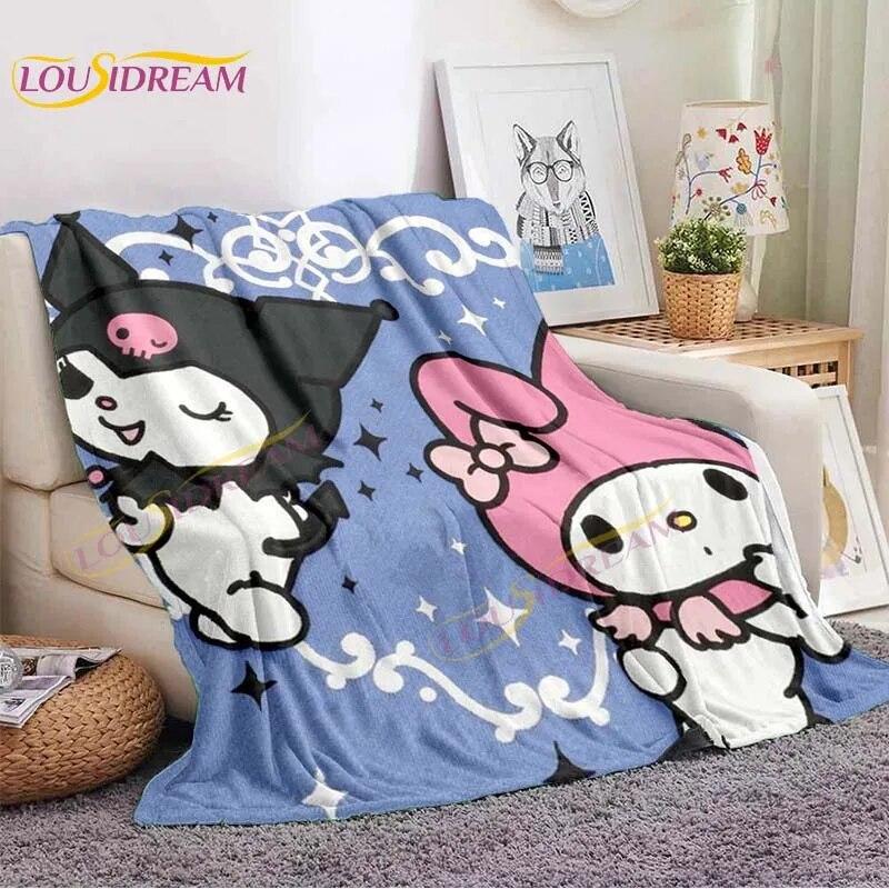 Kawaii Cartoon Cat Blanket Cool Melody Blanket Anime Printed Flannel Blanket for Bed Sofa Girl Gifts Halloween Christmas Blanket
Kawaii Cartoon Cat Blanket Cool Melody Blanket Anime Printed Flannel Blanket for Bed Sofa Girl Gifts Halloween Christmas Blanket
