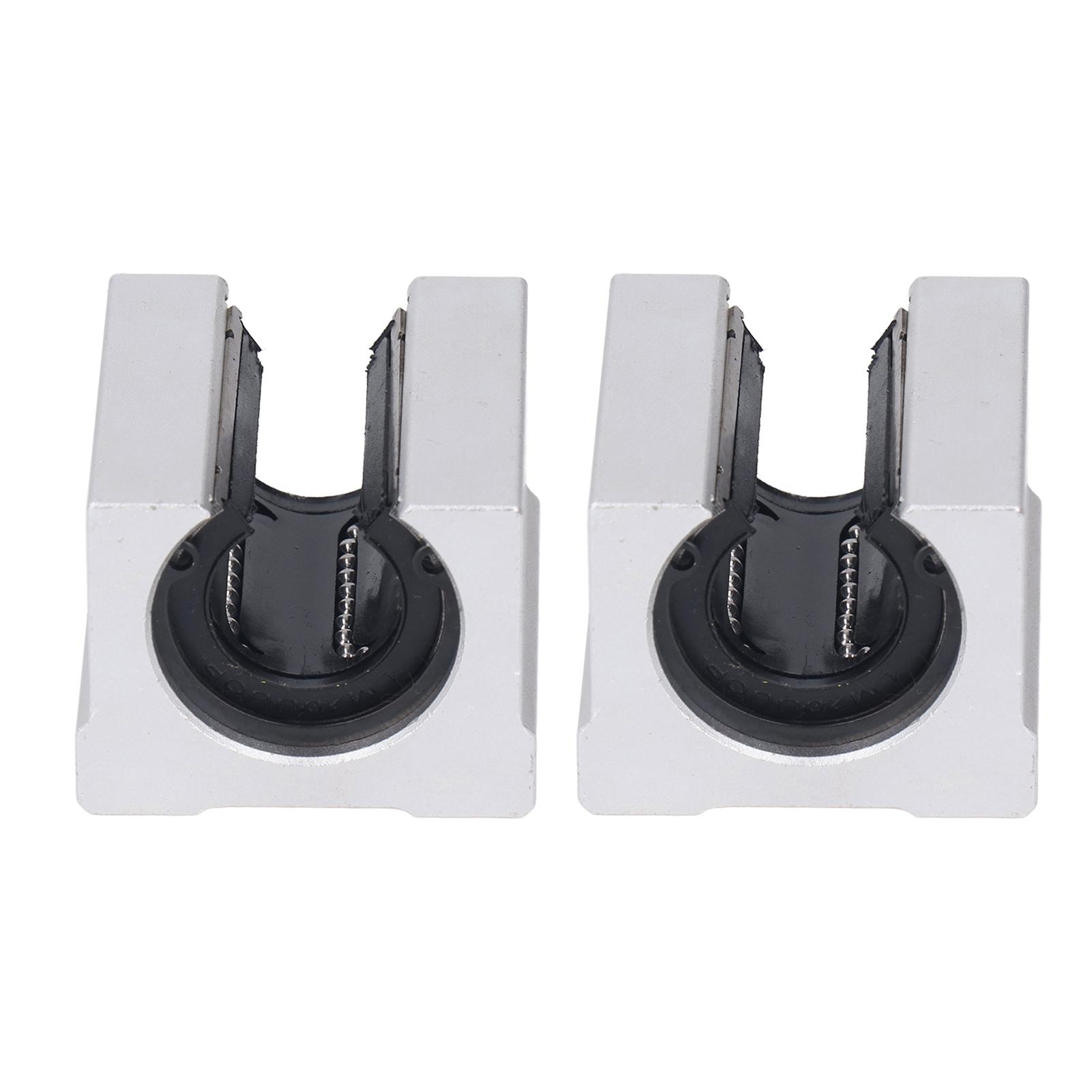 2PCS Linear Ball Bearing Slide Block Aluminum Alloy SBR20UU Open Linear Bearing Block for Robot
2PCS Linear Ball Bearing Slide Block Aluminum Alloy SBR20UU Open Linear Bearing Block for Robot