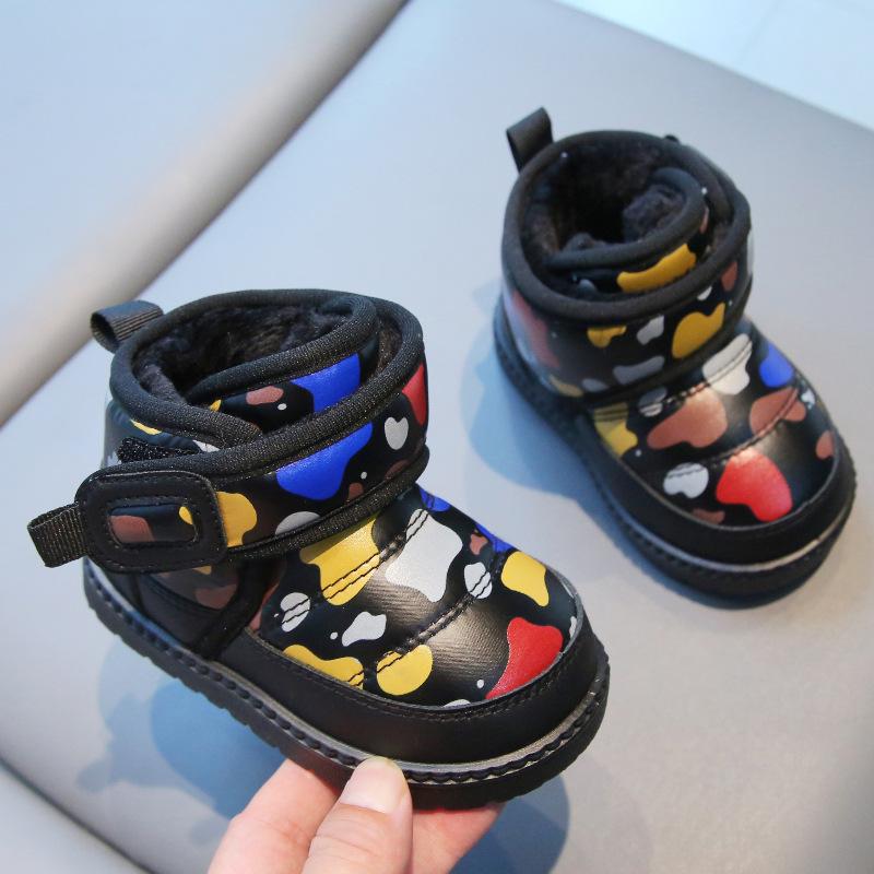 Winter Boys Snow Boots Children Thicken Plush Warm Cotton Shoes Comfortable able Outdoor Non Slip Girls Short Boots 34 чорний
Winter Boys Snow Boots Children Thicken Plush Warm Cotton Shoes Comfortable able Outdoor Non Slip Girls Short Boots 34 чорний