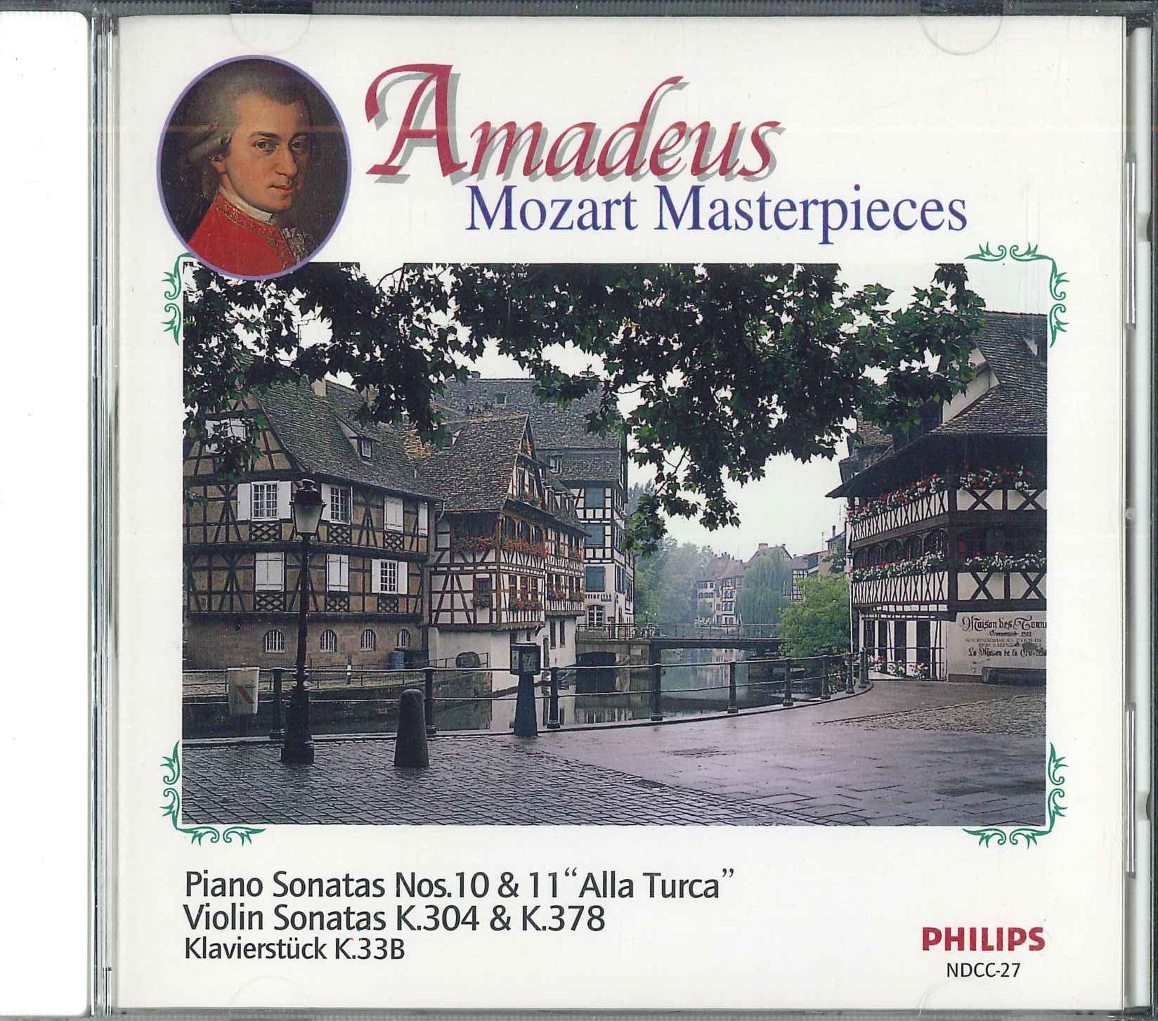 CD MOZART - Piano Sonatas Nos.10&11,violin Sona NDCC27 POLYGRAM Japan Classical Used
CD MOZART - Piano Sonatas Nos.10&11,violin Sona NDCC27 POLYGRAM Japan Classical Used
