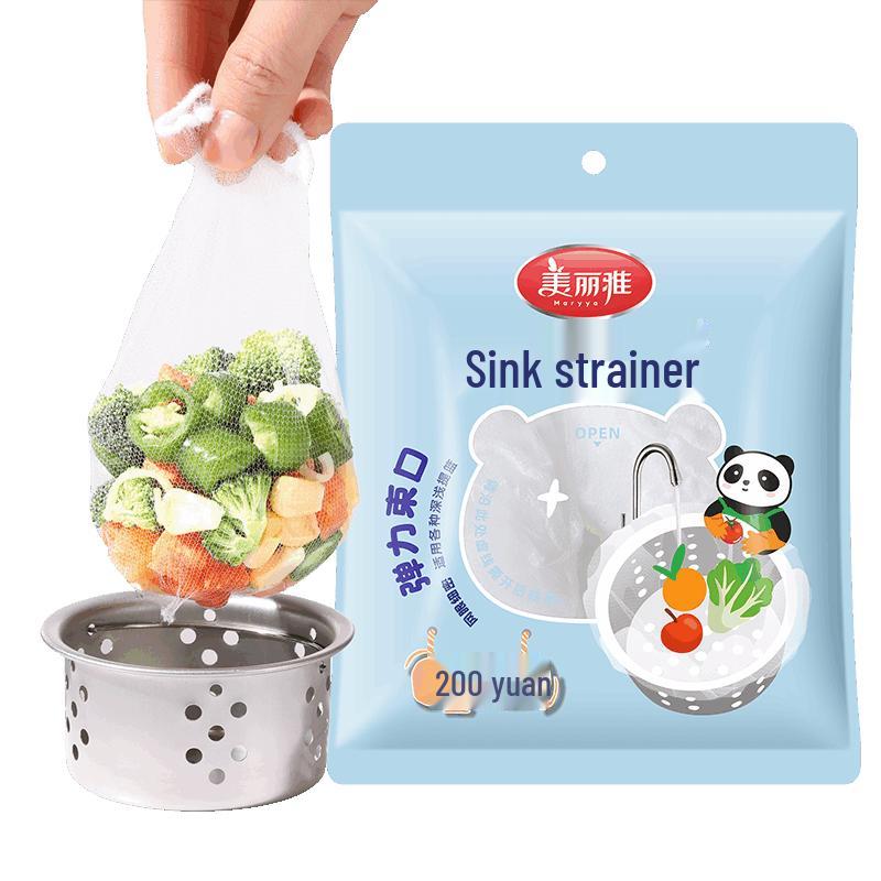 Meiliya Disposable Sink Strainer Mesh Bags (200 Pcs)
Meiliya Disposable Sink Strainer Mesh Bags (200 Pcs)