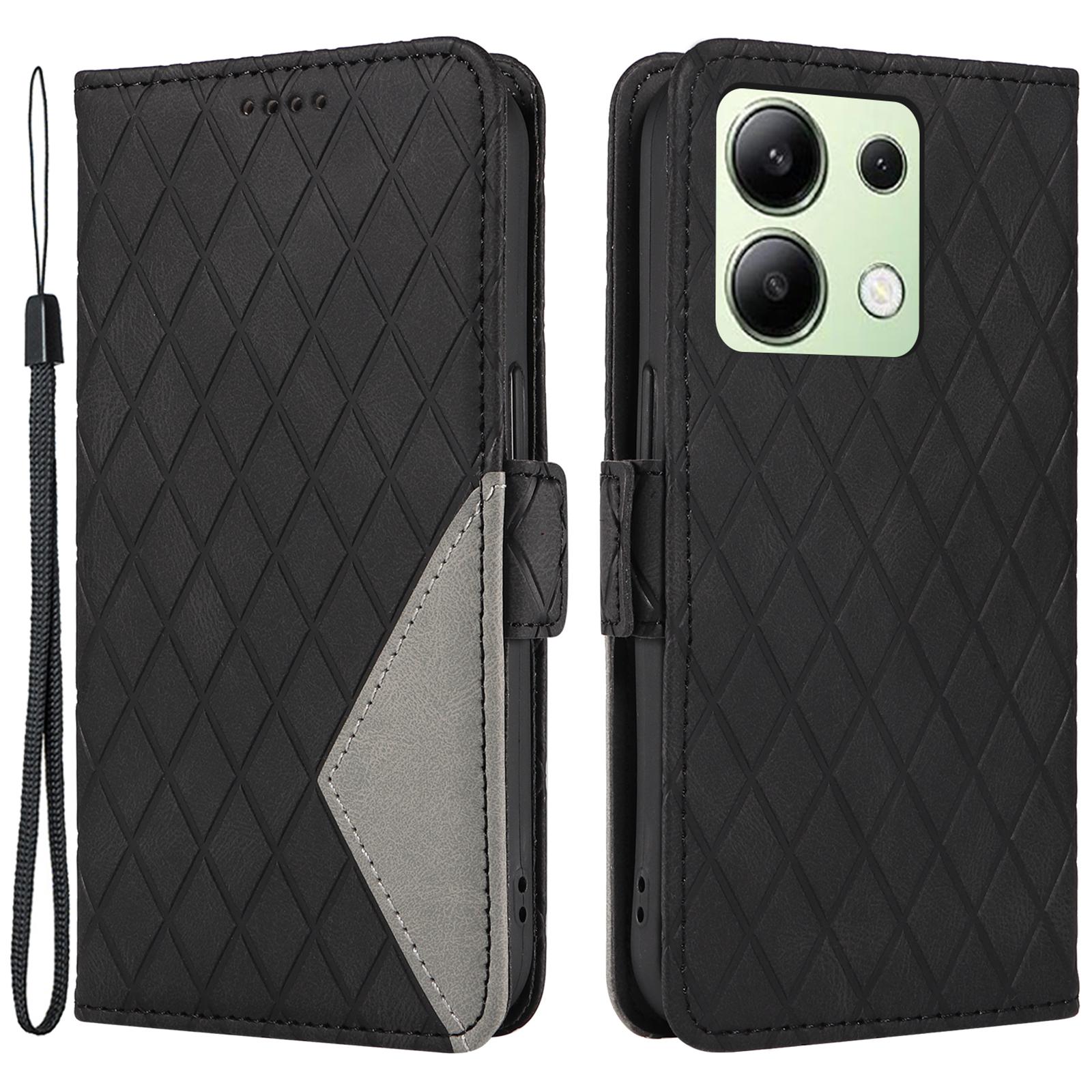 Для Xiaomi Redmi Note 13 4G кожаный чехол-бумажник с рисунком ромба A
Для Xiaomi Redmi Note 13 4G кожаный чехол-бумажник с рисунком ромба A