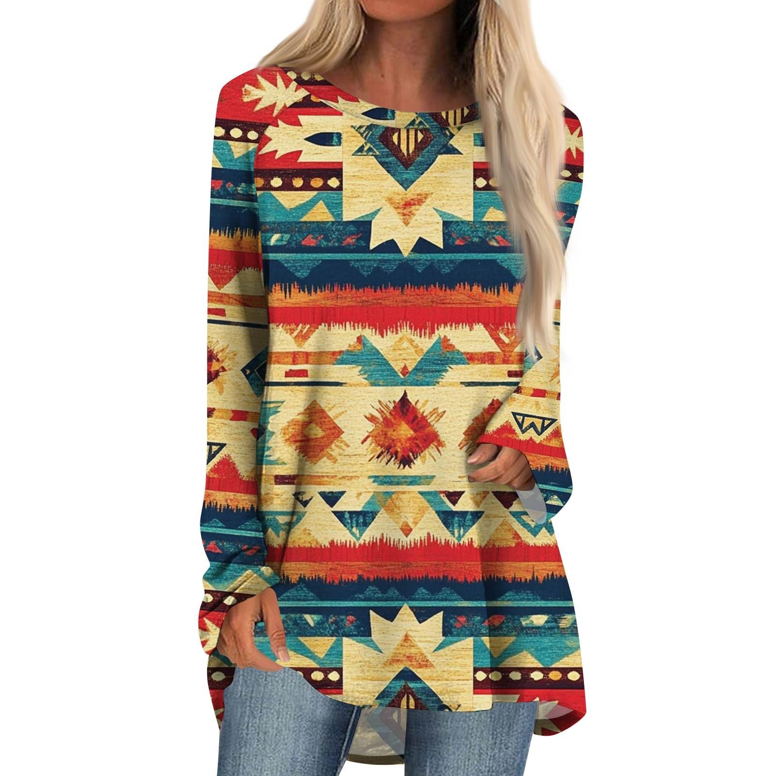 Women s Fashion Casual Long Sleeve Print Round Neck Pullover Top Blouse XXL помаранчевий
Women s Fashion Casual Long Sleeve Print Round Neck Pullover Top Blouse XXL помаранчевий