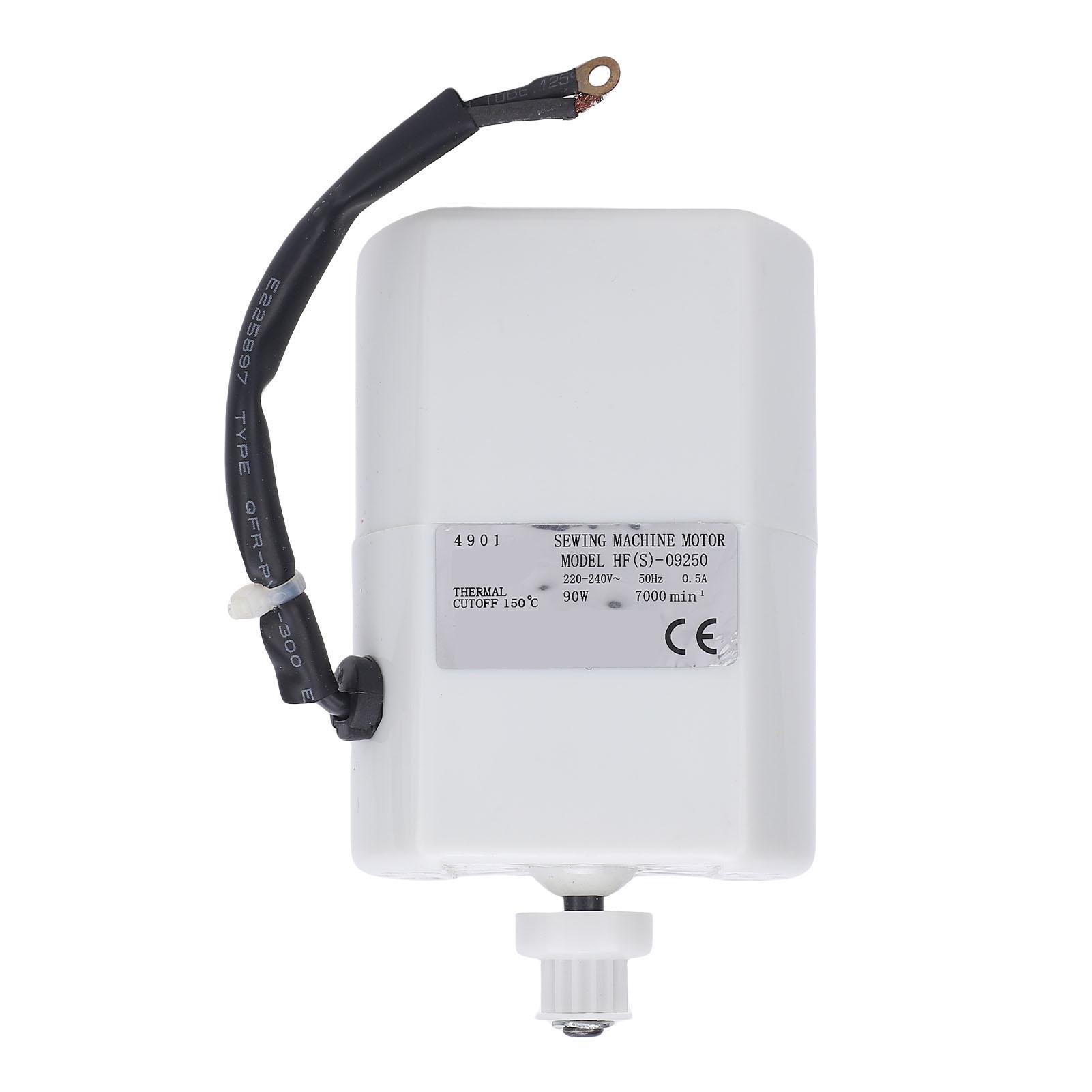 Home Sewing Machine Motor 50Hz 90W 5500RPM Electric Motor Replacement for Straight Curve Stitching
Home Sewing Machine Motor 50Hz 90W 5500RPM Electric Motor Replacement for Straight Curve Stitching