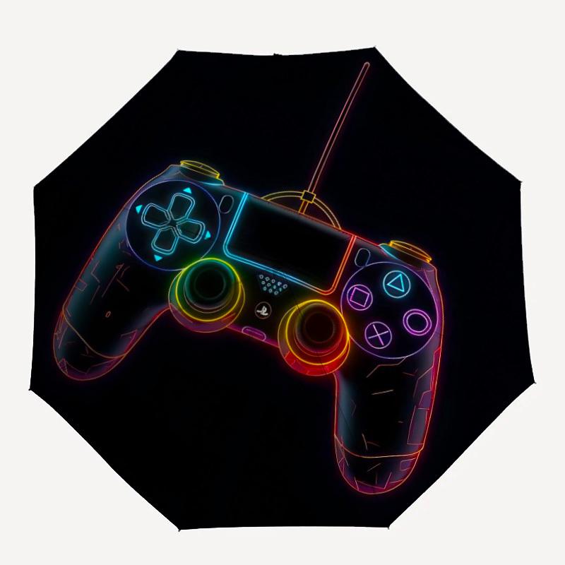 1pc Neon Gaming Controller Illuminated Gamepad Automatic Folding Umbrella, 8 Ribs for All-Season Use 047
1pc Neon Gaming Controller Illuminated Gamepad Automatic Folding Umbrella, 8 Ribs for All-Season Use 047